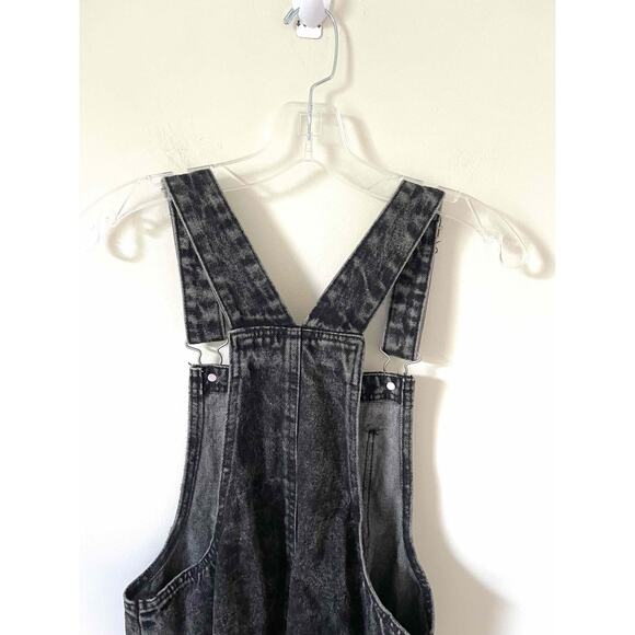 Wild Fable Raw Hem Jumper Skirt Black Gray Size Small - Picture 6 of 10